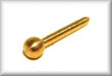 Bearing bar for bumper, made from yellow brass, price per piece.