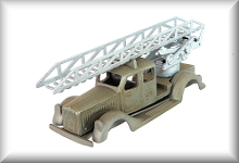 Body with floor assembly incl. Turntable and ladder, for fire brigade truck 5521-35, die-cast zinc, price per item.