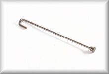 Hand shifter rod with knob, without spring, price per piece.