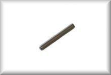 Axle, diameter 2,6 mm, length 20,4 mm, price per piece.