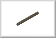 Axle, diameter 2,5 mm, length 21,7 mm, price per piece.