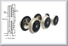 3 rear wheel drive sets, complete with gear and shafts, suitable for CCS 800 1st to 5th variants, including driven shaft drive axle, without blind shaft, zinc die casting, nickel-plated without copper, wide version, all-inclusive price.