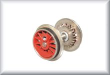 Driving axle with gear and traction tires suitable at CM800- and 3001 and 3002. price per item.