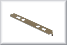 Base plate for slider of the 700 series, price per piece.