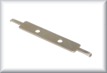 Base plate, for tongue slider MS 800, price per piece.