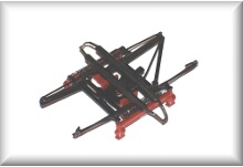 Stromabnehmer (Pantograph), Typ 9.1 brüniert, Kunststoff-Isolatoren braun, Preis pro Stück.