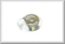 Sheet metal for wearing button at the center of the tower, for TW 800, price per piece.