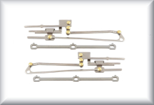 Complete steering for the right and left side incl. push rods, suitable for HR 700, price per set, without srews.