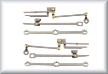 Steering mechanism right and left side incl. Push rods, suitable for HR 800 VK, price per set without screws.