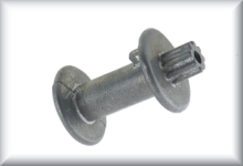 Rope pulley, for rotary crane 463 and gantry crane, made from zinc cast iron, price per piece.