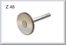 Gear wheel 0,4 Modul 48 teeth incl. Bearing shaft suitable for engine 1072 Price per item