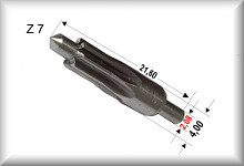 Gear shaft for anchor 700 series, 7 teeth, 04 MO, different diameter see photos. Price per piece.