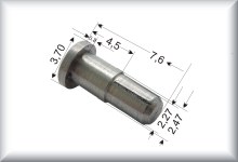 Cap bolt for gear wheel, price per piece.