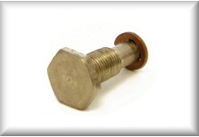 Bearing bolt, left-hand thread without Benzing-saving, price per piece.