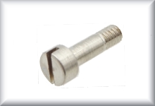 Screw for lateral fixing of the chassis to the frame, for SLR 700, R 700, with shaft, price per piece.