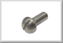 Screw for case fixing, yellow brass nickel-plated, for ES 800 and RSN 800, price per piece.