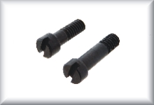 Screw for fixing the engine plate, 1x short, 1x long (factory standard), 2,7 mm, price per piece.