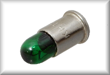 Plug-in light, MS 4, 19 V, green