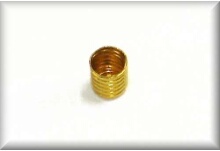 Lamp socket, yellow brass, suitable for nearly all locomotives of the 700, 800 and 3000 series, price per piece.