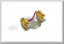 Lamp holder, suitable for T 800, R 8000, SK 800, HR 800, lamp socket made from yellow brass, price per piece.